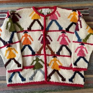 Express Tricot Vintage People Sweater Amano Style